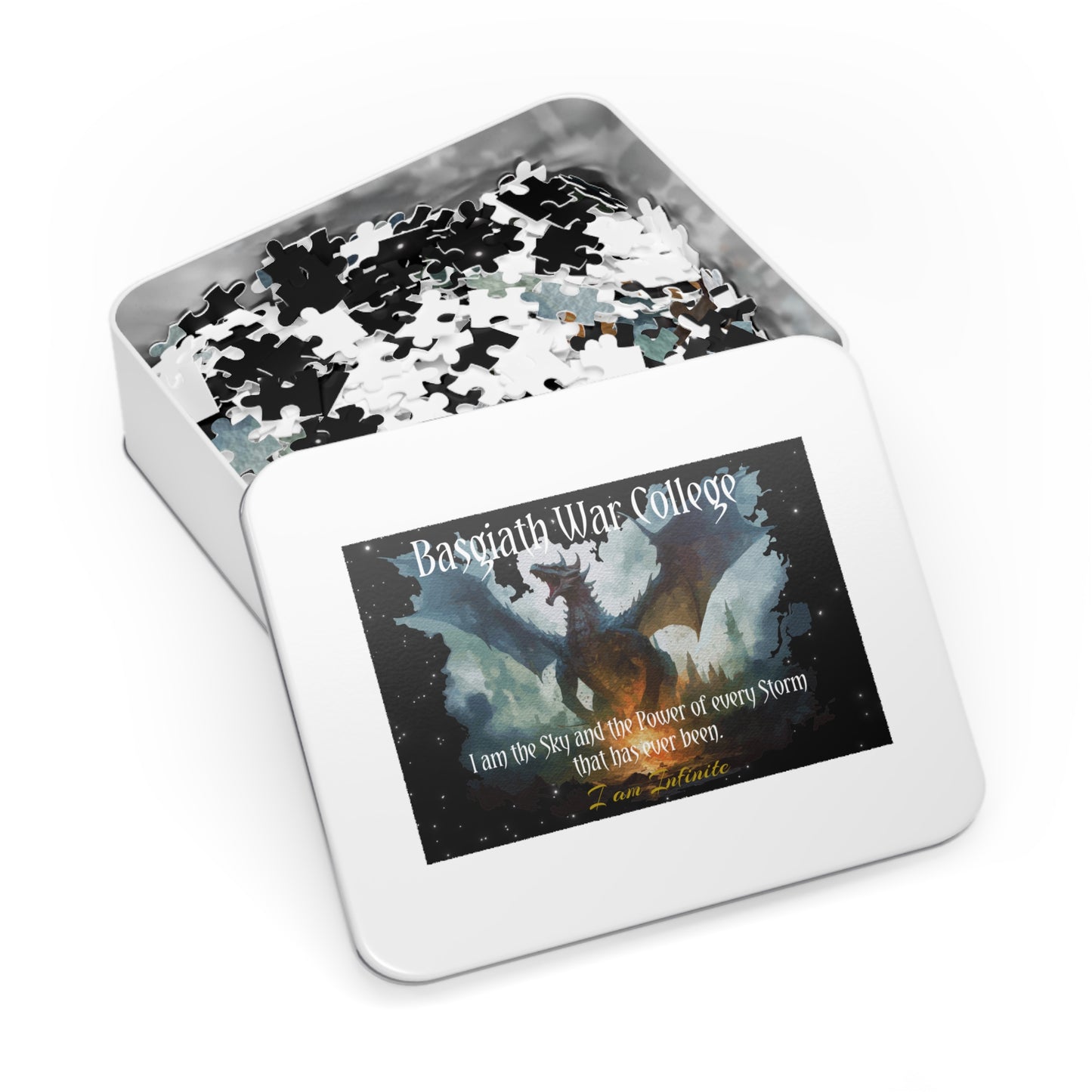 Dragon book inspired 1000 piece puzzle, dragons and books puzzle, dragon rider, book dragon puzzle, dragon fantasy reader, book club gift