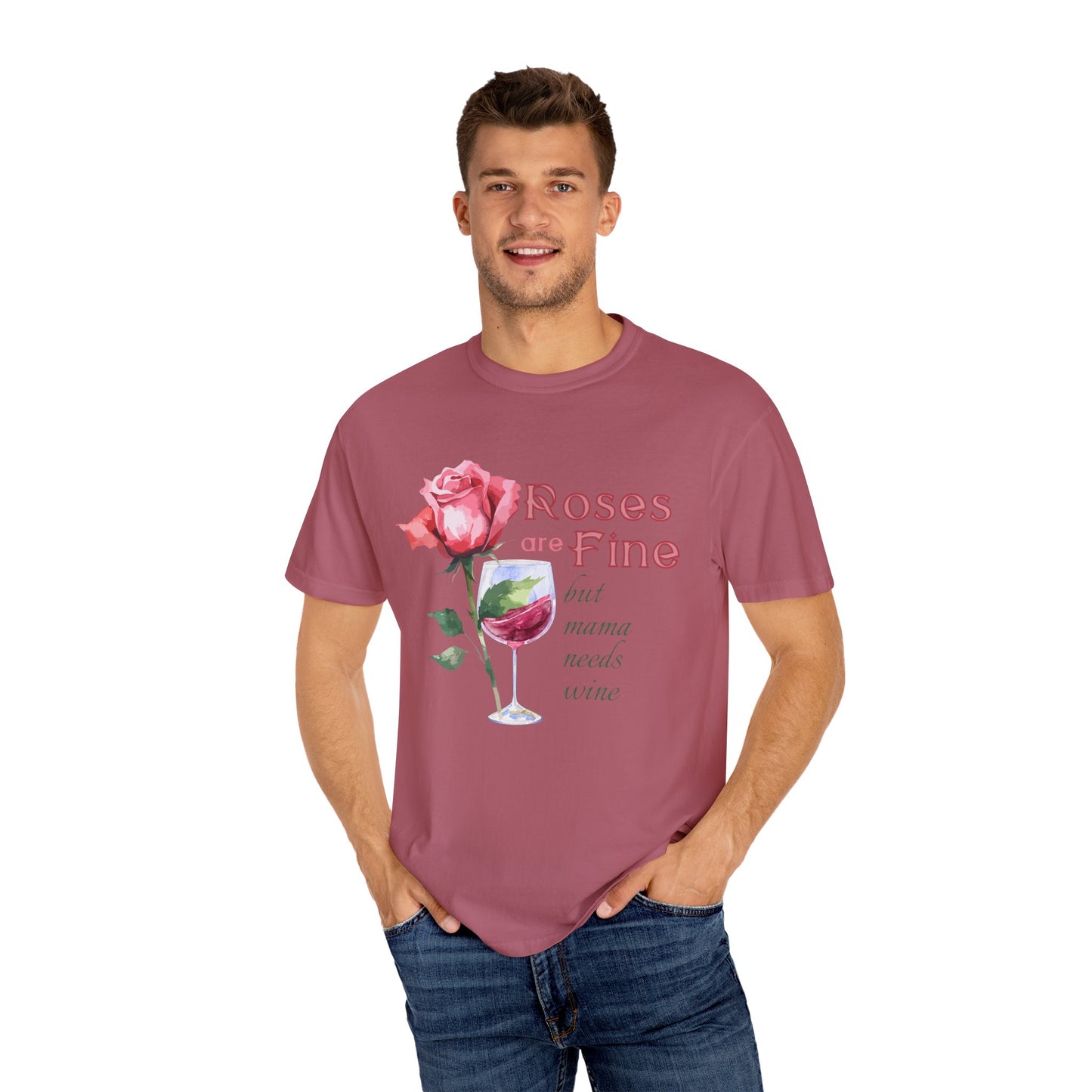 Roses are Fine but Mama Needs Wine, Valentines Day Sweatshirt, Valentines Day Shirt