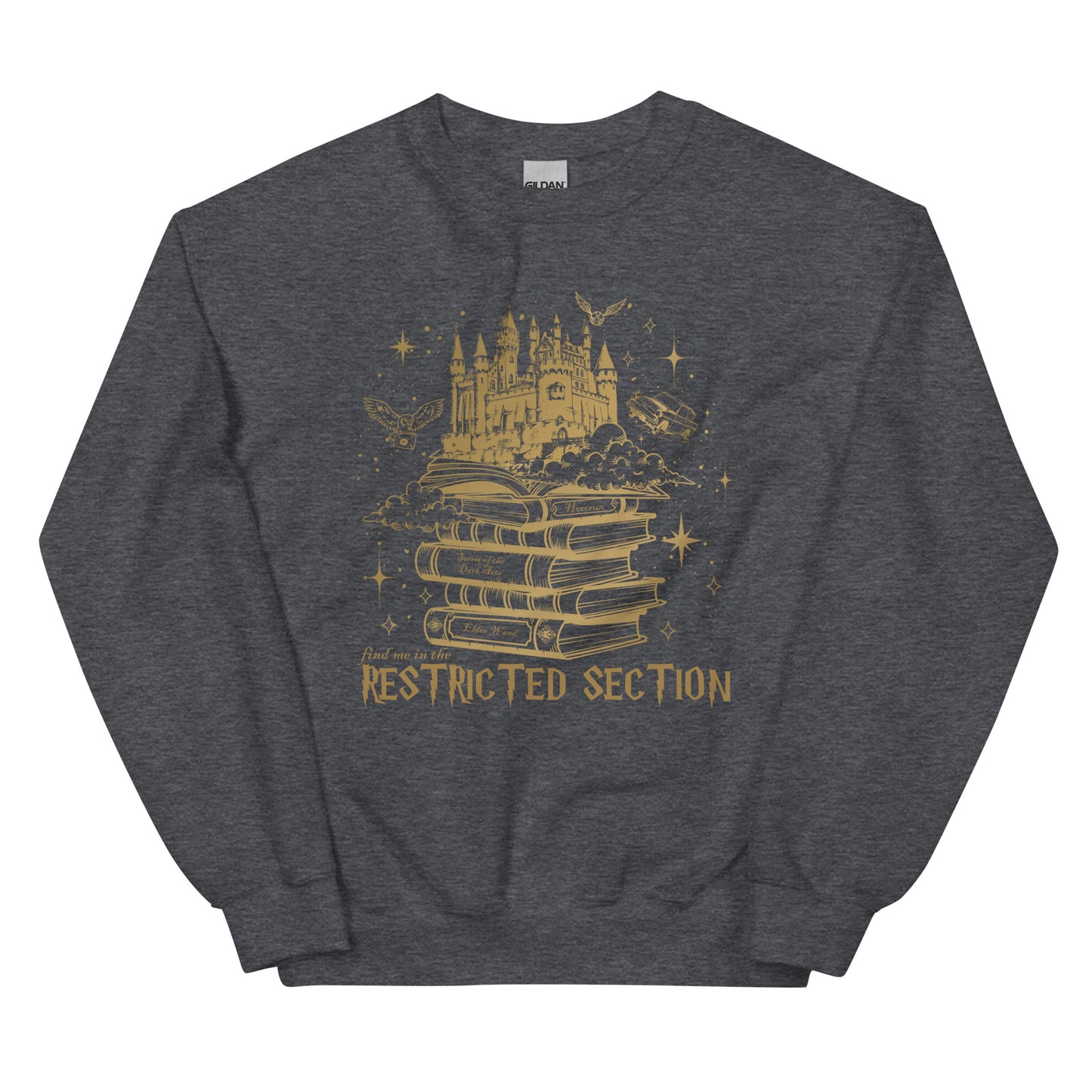 Restricted Section Sweatshirt / Spooky season shirt/ Harry Potter Inspired