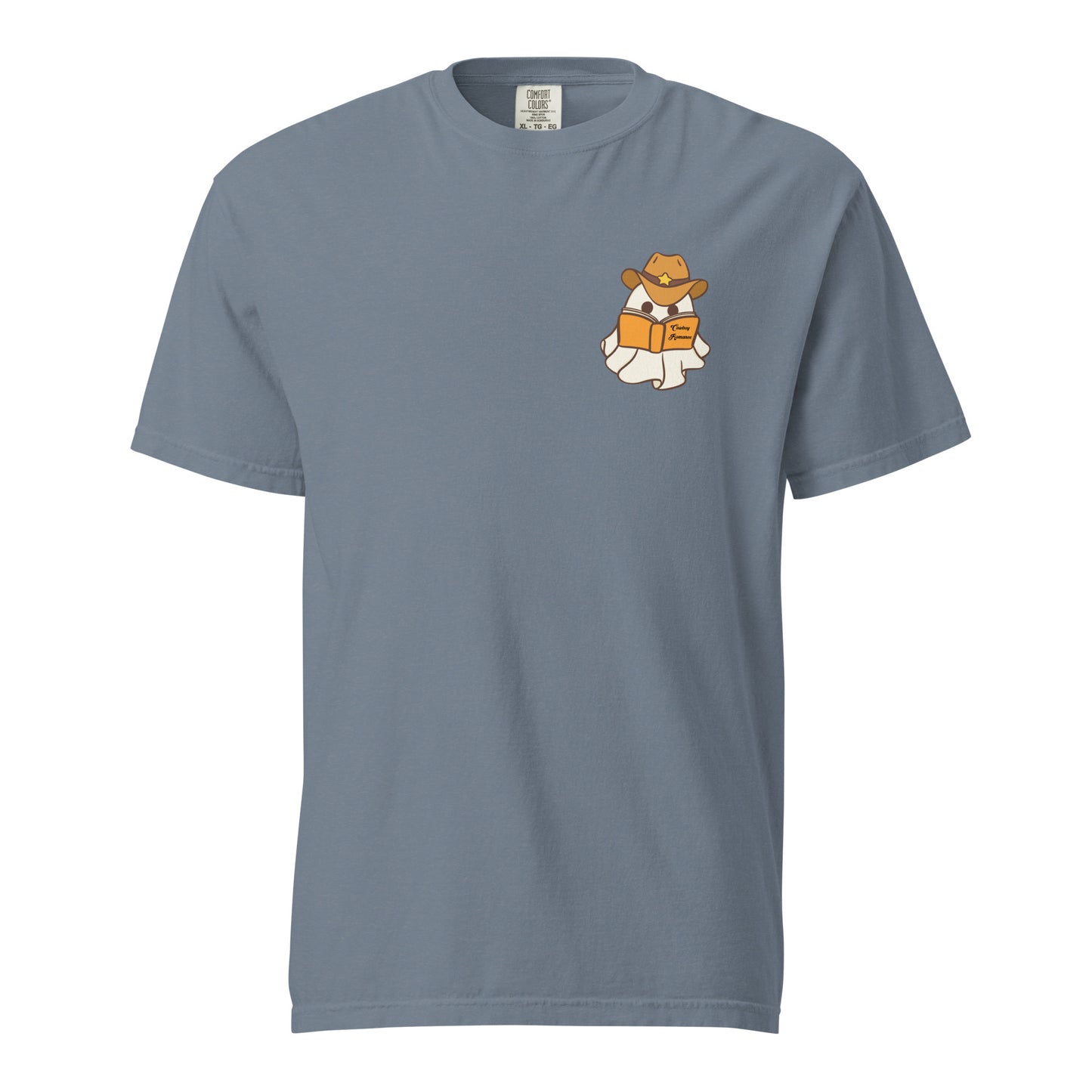 Cowboy Romance Spooky Ghost comfort colors / Spooky Season / Book lover