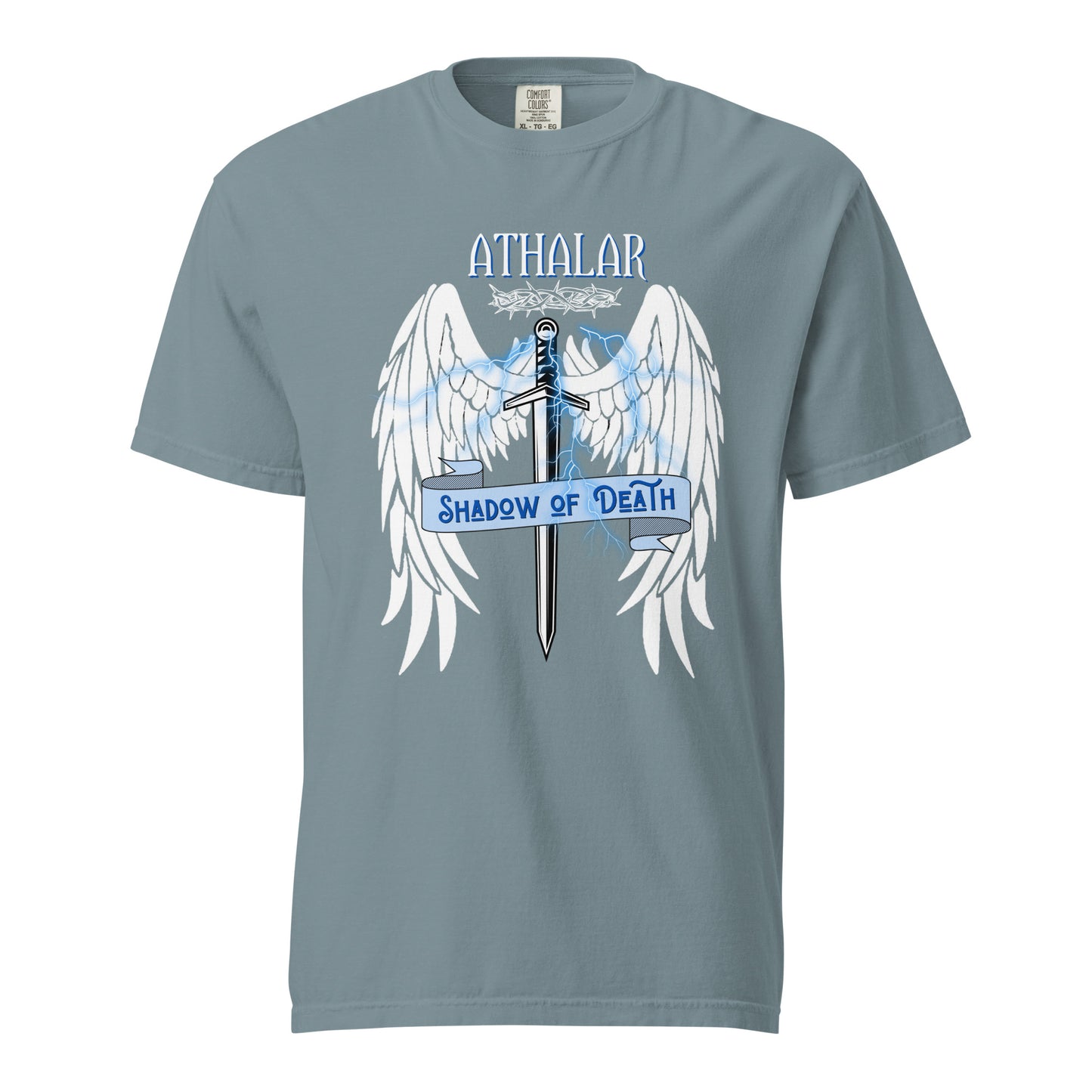 Licensed Hunt Athalar Comfort Colors t-shirt / Crescent City shirt/ Umbra Mortis / Shadow of Death/ Crescent city series/ light it up