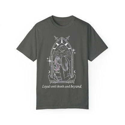 Licensed Loyal Until Death Comfort Colors T-Shirt - Unique Spiritual Design