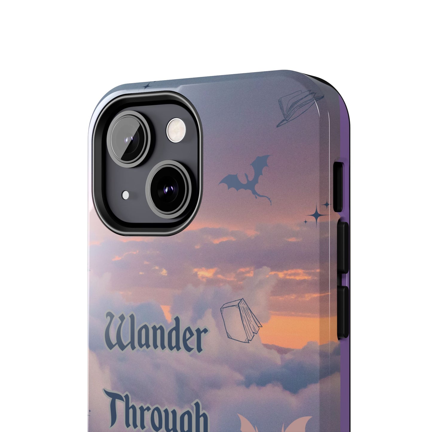 Wander Through Worlds Tough Phone Case | Fantasy Phone Cover, Adventure Gift, Book Lover Accessory, Unique Cellphone Case, Stylish [...]