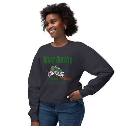 Defying Gravity comfort Colors sweatshirt