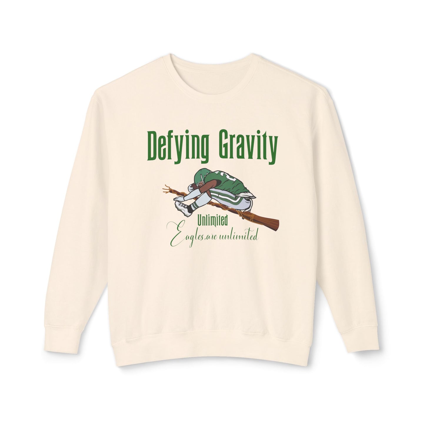 Defying Gravity comfort Colors sweatshirt
