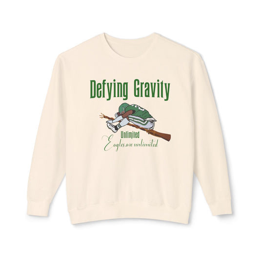 Defying Gravity comfort Colors sweatshirt