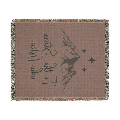 Licensed Acotar Cozy Woven Blanket for Stargazers, Perfect for Home Décor, Gifts, Camping, Cozy Nights, and Celestial Lovers, velaris, Sarah j Maas