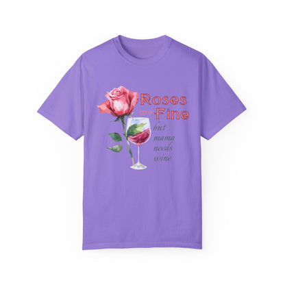 Roses are Fine but Mama Needs Wine, Valentines Day Sweatshirt, Valentines Day Shirt