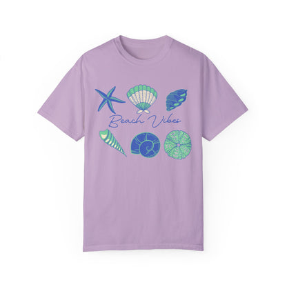 Beach vibes comfort colors shirt/ beach shirt/ gifts for her