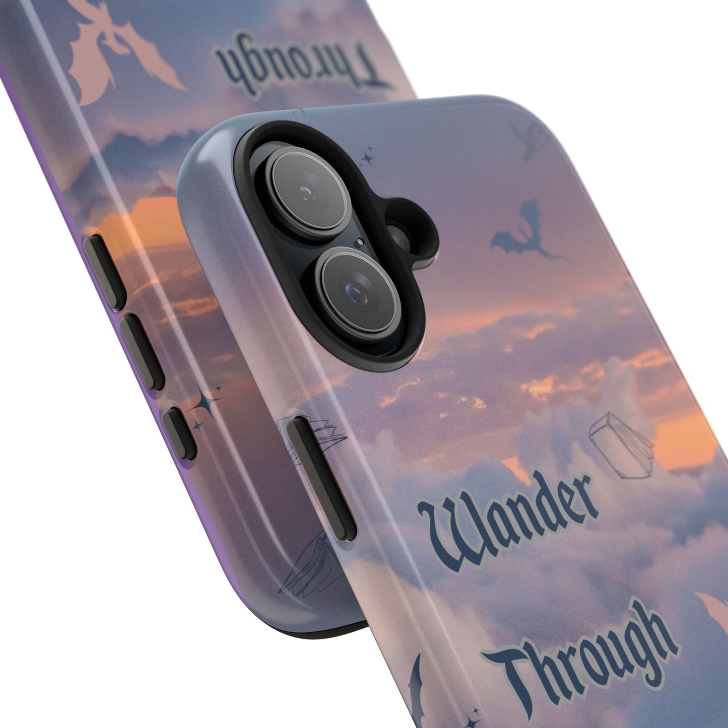 Wander Through Worlds Tough Phone Case | Fantasy Phone Cover, Adventure Gift, Book Lover Accessory, Unique Cellphone Case, Stylish [...]
