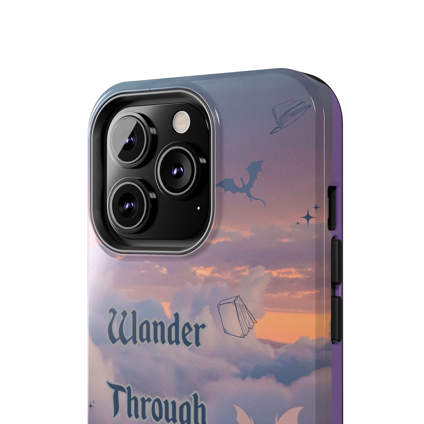 Wander Through Worlds Tough Phone Case | Fantasy Phone Cover, Adventure Gift, Book Lover Accessory, Unique Cellphone Case, Stylish [...]