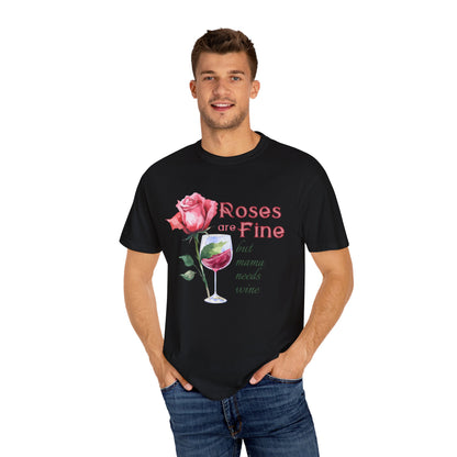 Roses are Fine but Mama Needs Wine, Valentines Day Sweatshirt, Valentines Day Shirt
