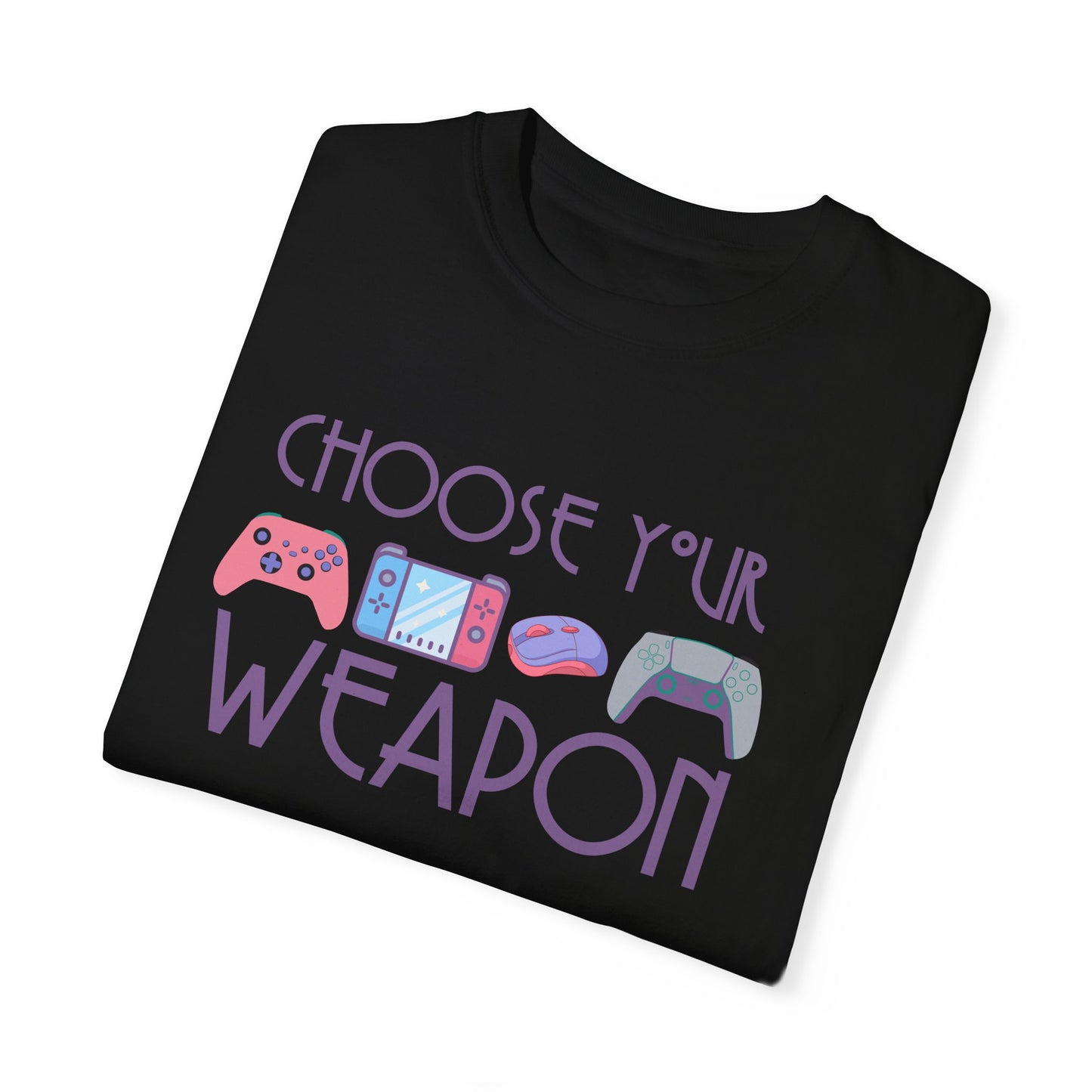 Gamer Video Game Shirt, Unisex Garment-Dyed T-shirt, Gaming Tee, Gamer Gift, Gamer Clothing, Video Game Apparel