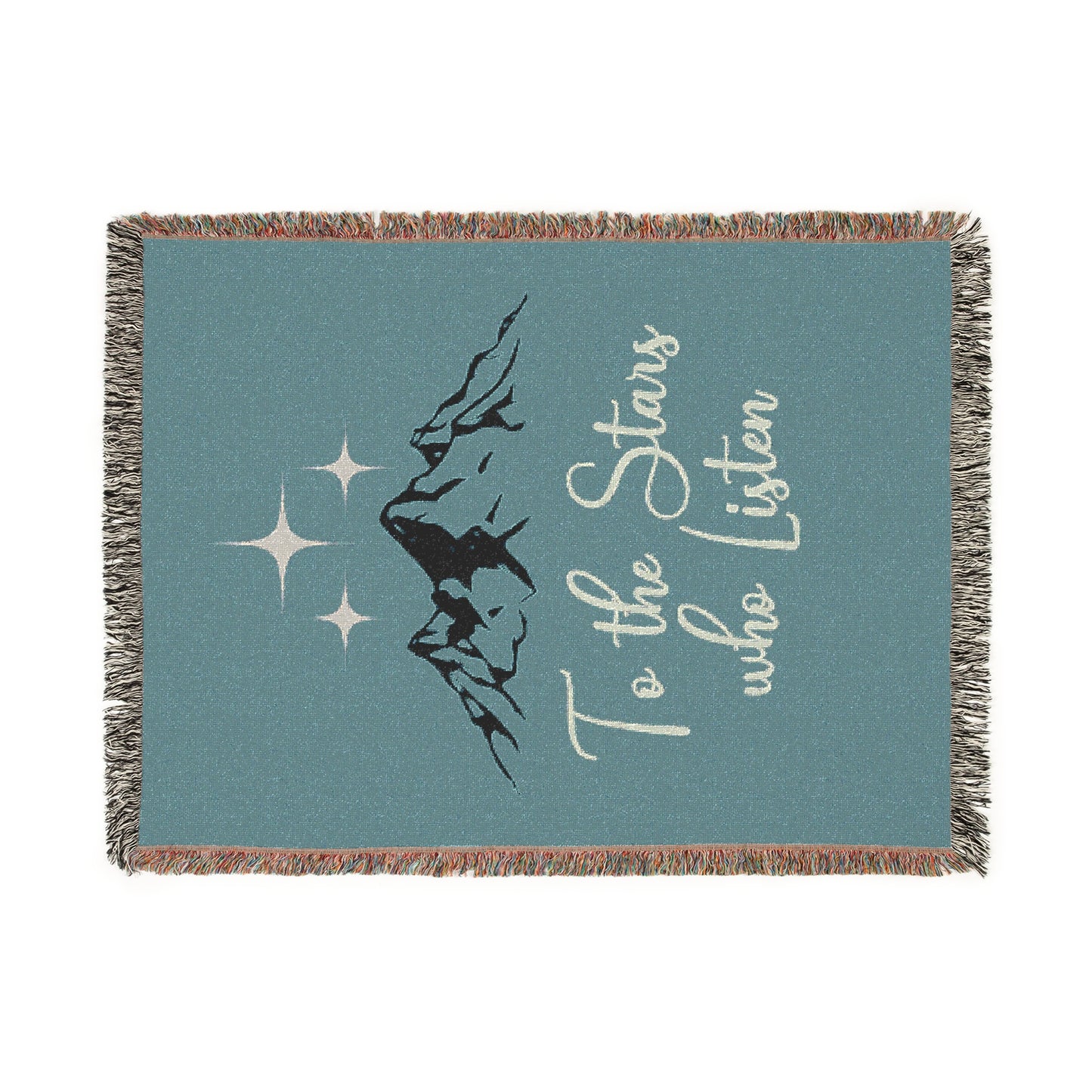 Licensed Acotar Cozy Woven Blanket for Stargazers, Perfect for Home Décor, Gifts, Camping, Cozy Nights, and Celestial Lovers, velaris, Sarah j Maas