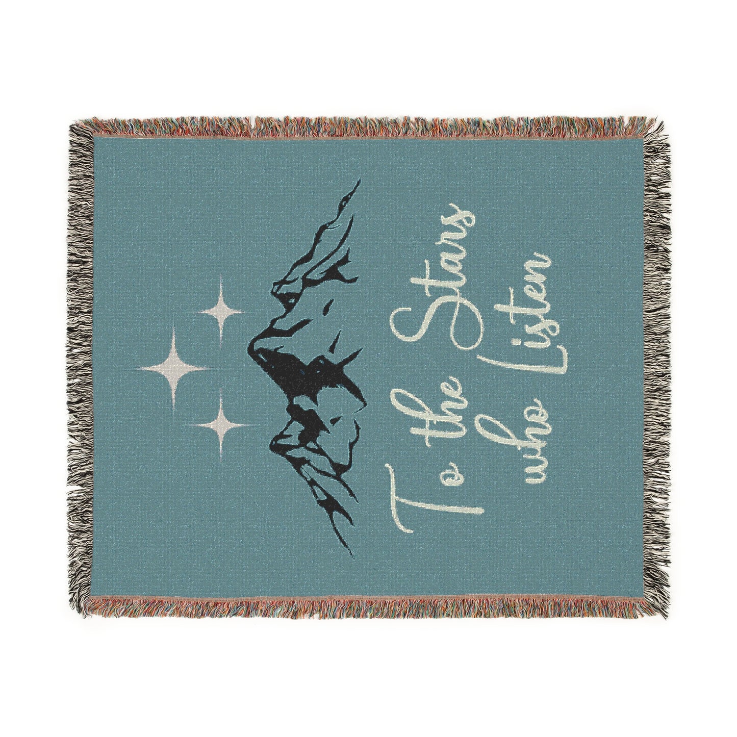Licensed Acotar Cozy Woven Blanket for Stargazers, Perfect for Home Décor, Gifts, Camping, Cozy Nights, and Celestial Lovers, velaris, Sarah j Maas