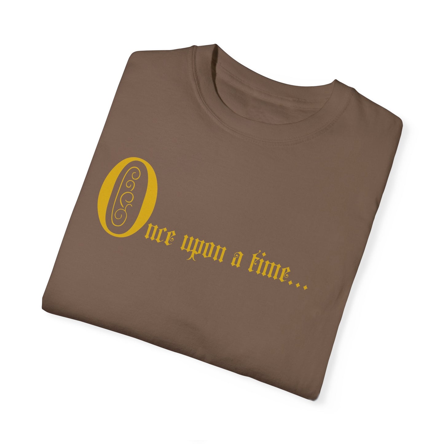 Once Upon a Time T-Shirt, Vintage Style Tee, Storytelling Apparel, Gift for Book Lovers, Casual Cotton Shirt, Unisex Fashion Top