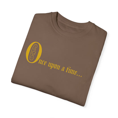 Once Upon a Time T-Shirt, Vintage Style Tee, Storytelling Apparel, Gift for Book Lovers, Casual Cotton Shirt, Unisex Fashion Top