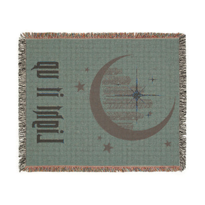 Licensed Light it up Woven Blanket/ crescent city/ Sarah j Maas / Bryce quintan