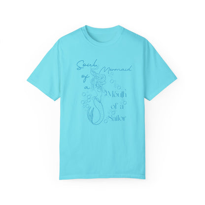 Soul of a Mermaid T-Shirt - Perfect for Beach Lovers, Nautical Vibes, Gifts for Sailors, Casual Wear, Summer Adventures