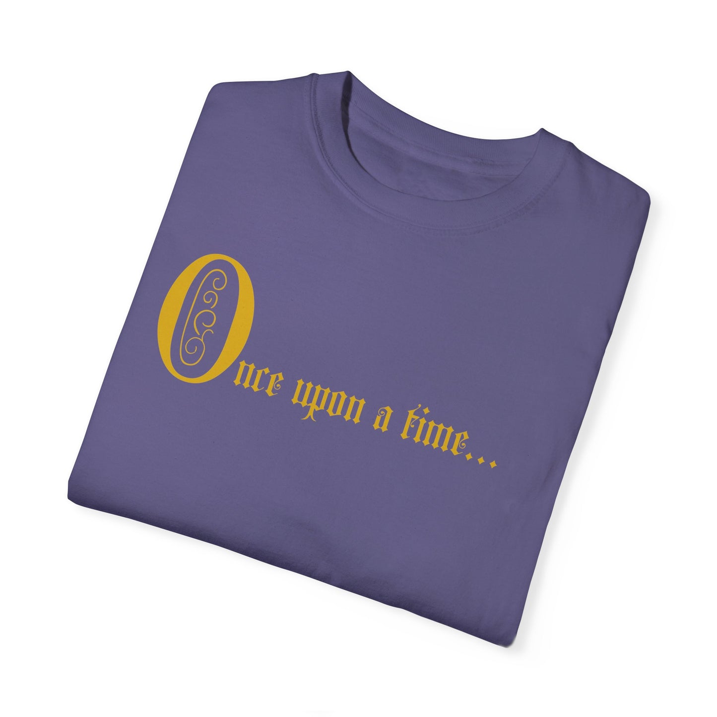 Once Upon a Time T-Shirt, Vintage Style Tee, Storytelling Apparel, Gift for Book Lovers, Casual Cotton Shirt, Unisex Fashion Top