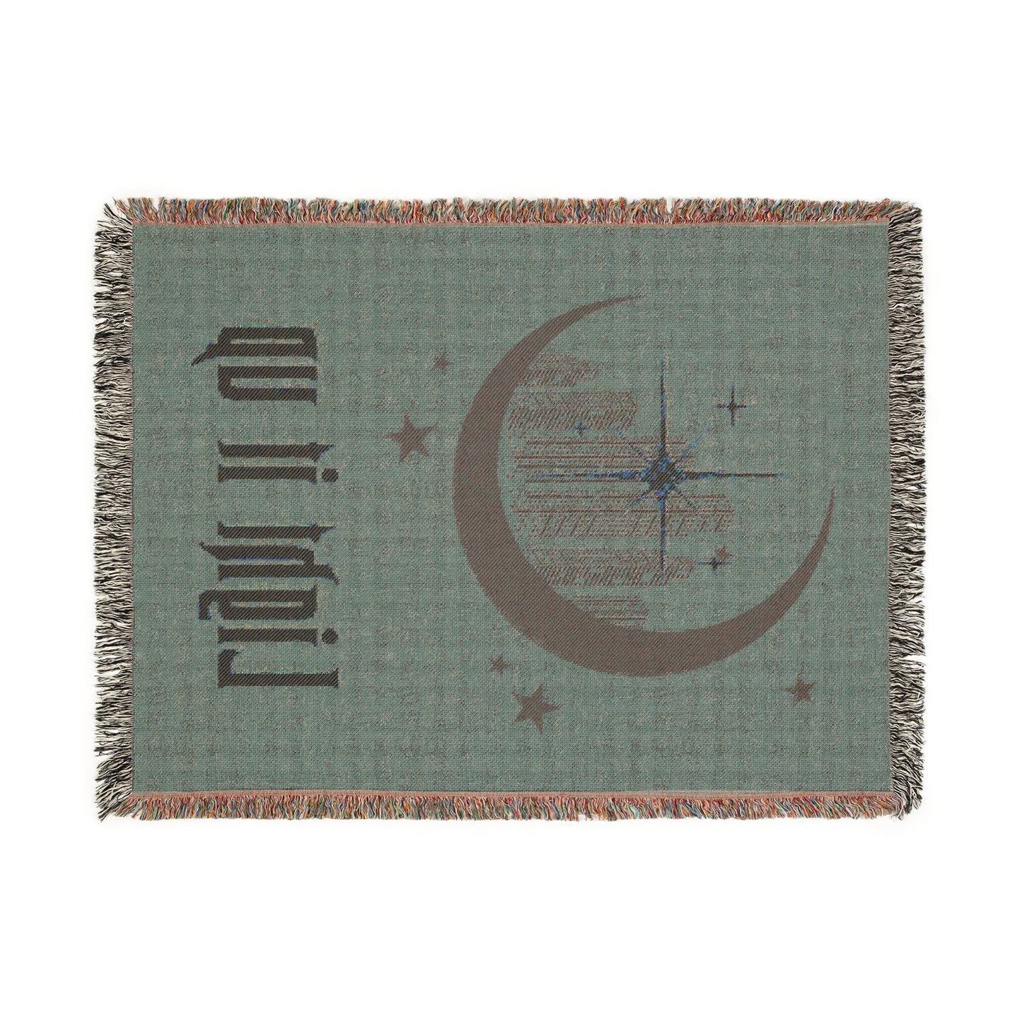 Licensed Light it up Woven Blanket/ crescent city/ Sarah j Maas / Bryce quintan