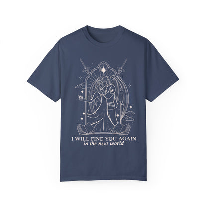 Licensed Acotar comfort colors shirt/ SJM/ Cassian/ Nesta/ Lord of Bloodshed/ Lady Death/Velaris/ House of Wind/ Illyrian bloodline