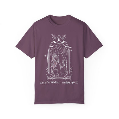 Licensed Loyal Until Death Comfort Colors T-Shirt - Unique Spiritual Design