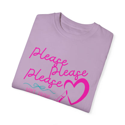 Please Please Please Unisex Garment-Dyed T-shirt for Music Lovers, Retro Tee, Vintage Shirt, Graphic Tshirt, Hipster Top