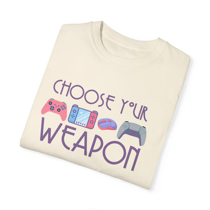 Gamer Video Game Shirt, Unisex Garment-Dyed T-shirt, Gaming Tee, Gamer Gift, Gamer Clothing, Video Game Apparel