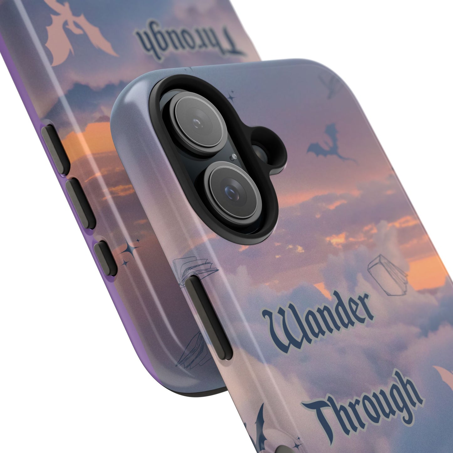 Wander Through Worlds Tough Phone Case | Fantasy Phone Cover, Adventure Gift, Book Lover Accessory, Unique Cellphone Case, Stylish [...]