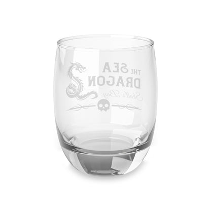 Licensed Throne of Glass The Sea Dragon Bar Glass/ terrasen/ Sarah J maas/ Glassware/ Book lover/