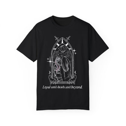 Licensed Loyal Until Death Comfort Colors T-Shirt - Unique Spiritual Design