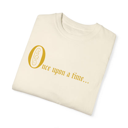 Once Upon a Time T-Shirt, Vintage Style Tee, Storytelling Apparel, Gift for Book Lovers, Casual Cotton Shirt, Unisex Fashion Top
