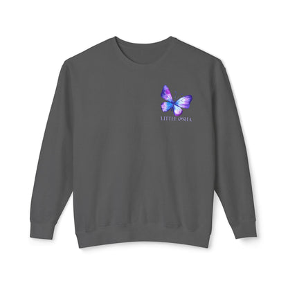 Little osha comfort colors sweatshirt/ quicksilver inspired/ kingfisher/ fantasy sweatshirt / fantasy lover