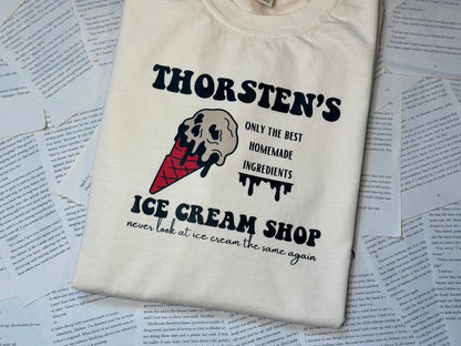 Licensed Butcher & Blackbird Comfort Colors Shirt / Goddess of Chaos / Brynne Weaver/ thorsten’s ice cream/ Sloane Sutherland/ dark romance