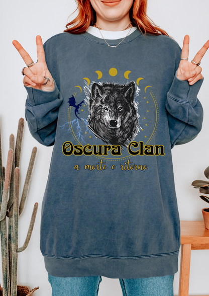 Zodiac academy inspired sweatshirt/ ruthless boys/ oscura clan/ book lover / fantasy reader