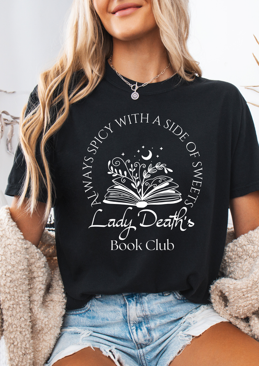 Licensed Lady Death Comfort Colors Shirt