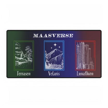 Licensed Maasverse Desk Mats/ Terrasen/ Velaris/ Lunathion/ Rattle the stars / Light it up / To the stars who listen