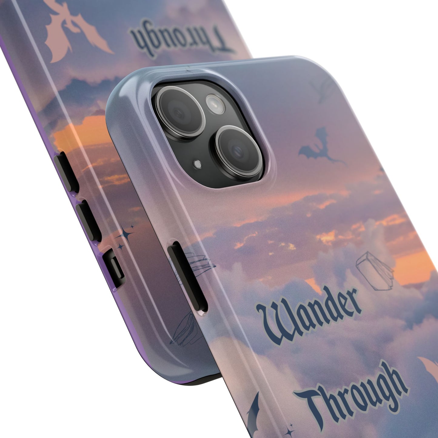 Wander Through Worlds Tough Phone Case | Fantasy Phone Cover, Adventure Gift, Book Lover Accessory, Unique Cellphone Case, Stylish [...]