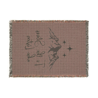 Licensed Acotar Cozy Woven Blanket for Stargazers, Perfect for Home Décor, Gifts, Camping, Cozy Nights, and Celestial Lovers, velaris, Sarah j Maas