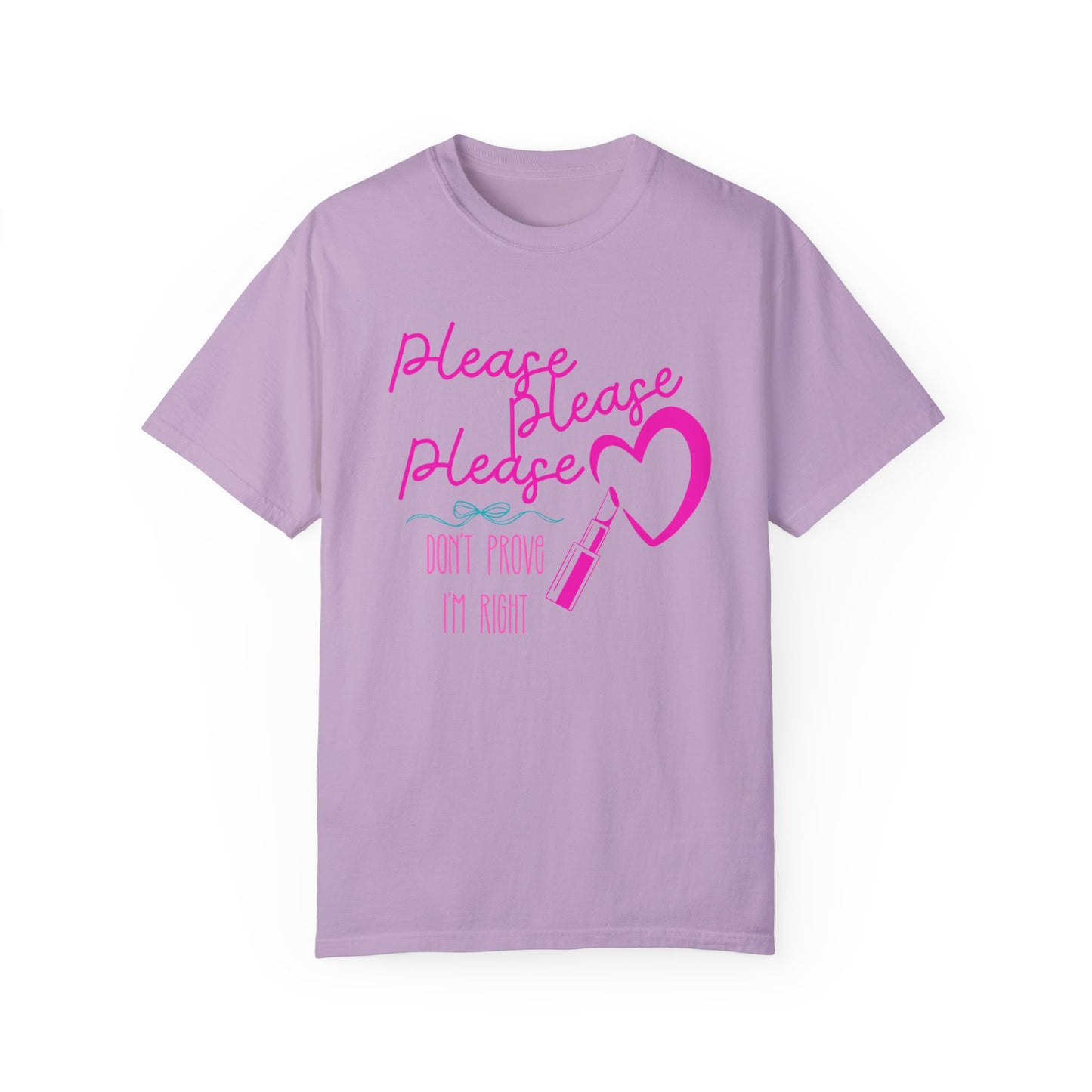 Please Please Please Unisex Garment-Dyed T-shirt for Music Lovers, Retro Tee, Vintage Shirt, Graphic Tshirt, Hipster Top
