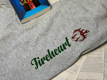 OFFICIAL LICENSED Fireheart Joggers | Tog| Fireheart gift set  | SJM | Terrasen | Aelin Galathynius | To whatever end | Celaena Sardothien