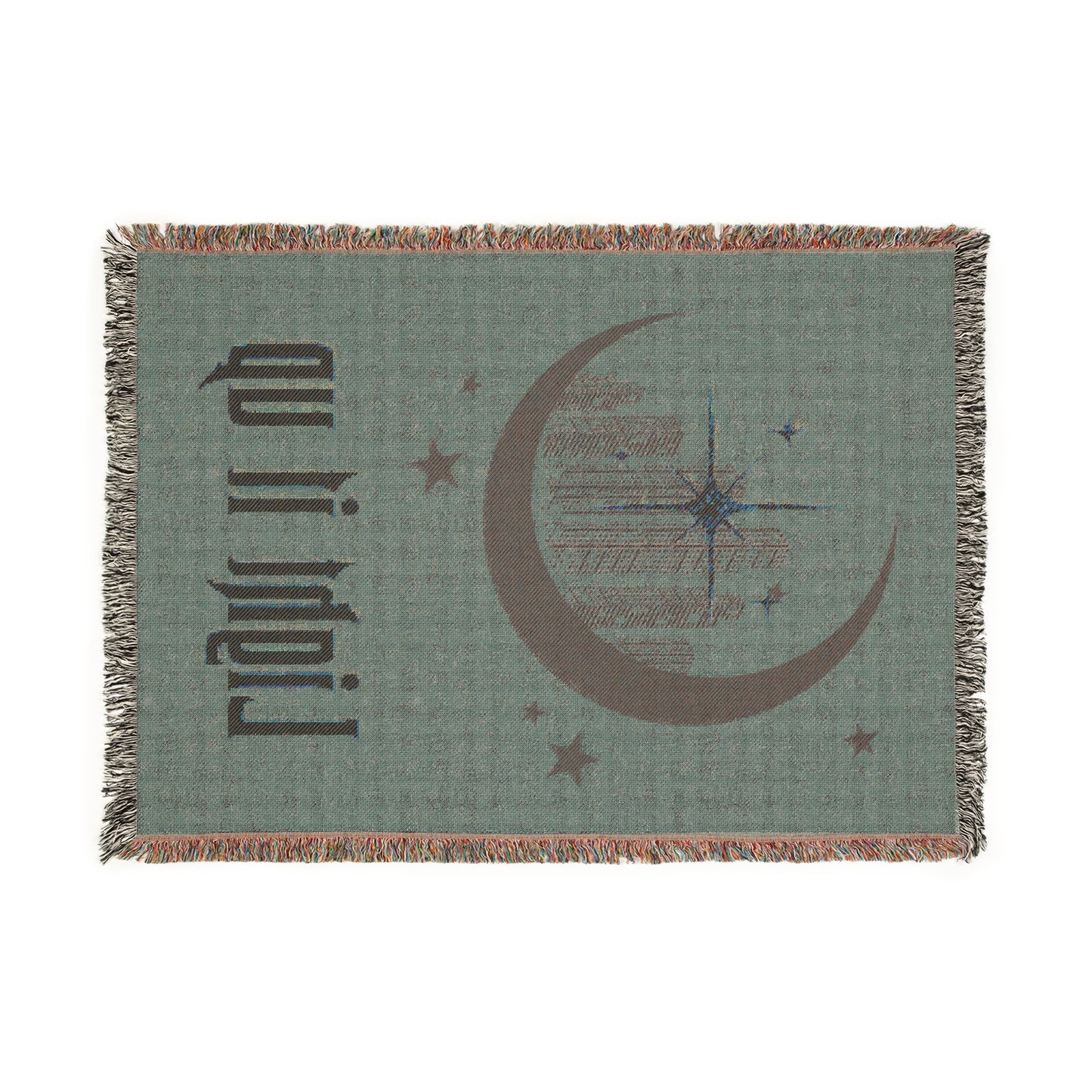 Licensed Light it up Woven Blanket/ crescent city/ Sarah j Maas / Bryce quintan