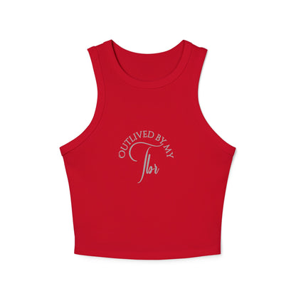 Stylish Women's Racer Tank Top - Perfect for Casual Outings, Gym, Summer, Gifts, Fitness Fashion