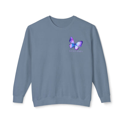 Little osha comfort colors sweatshirt/ quicksilver inspired/ kingfisher/ fantasy sweatshirt / fantasy lover