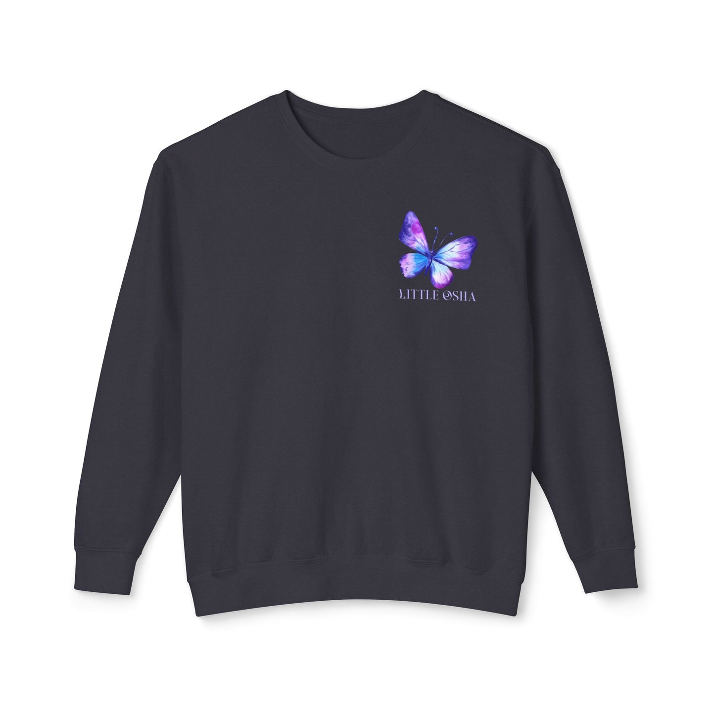 Little osha comfort colors sweatshirt/ quicksilver inspired/ kingfisher/ fantasy sweatshirt / fantasy lover