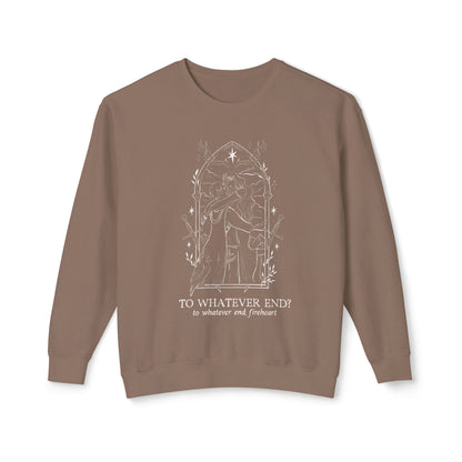 Licensed Throne of Glass comfort Colors shirt/ to whatever end/ Aelin Galanthynius/ Terrasen/ Sarah j Maas/ Fireheart/ rattle the stars