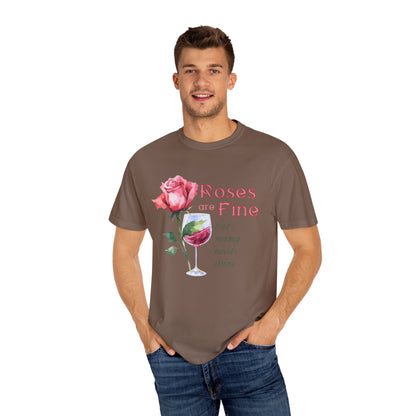 Roses are Fine but Mama Needs Wine, Valentines Day Sweatshirt, Valentines Day Shirt