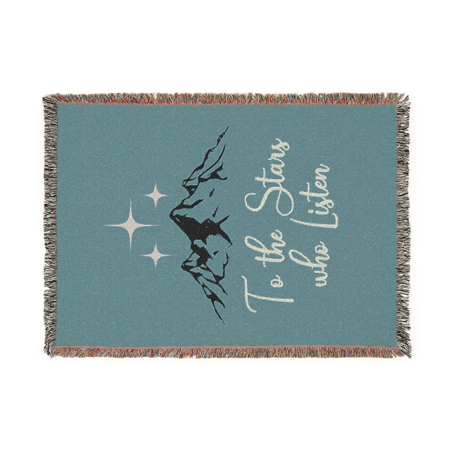 Licensed Acotar Cozy Woven Blanket for Stargazers, Perfect for Home Décor, Gifts, Camping, Cozy Nights, and Celestial Lovers, velaris, Sarah j Maas