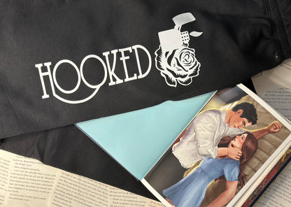 LICENSED Hooked Joggers | A never after series| James Barrie | Wendy Michaels | Dark Romance| Emily McIntire | wretched | hexed| scarred